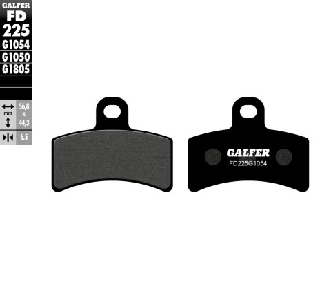 GALFER KLOCKI HAMULCOWE KH291 GAS GAS GALFER KLOCKI HAMULCOWE KH291 GAS GAS