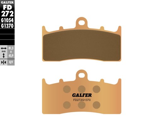 GALFER KLOCKI HAMULCOWE KH294 KH613 SPIEK METALICZ GALFER KLOCKI HAMULCOWE KH294 KH613 SPIEK METALICZ