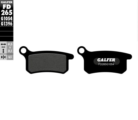 GALFER KLOCKI HAMULCOWE KH357 KTM SX 65 85