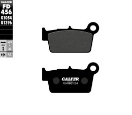 GALFER KLOCKI HAMULCOWE KH367/2
