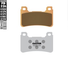 GALFER KLOCKI HAMULCOWE KH390 SPIEK METALICZNY ZŁOTE