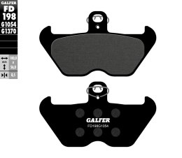 GALFER KLOCKI HAMULCOWE KH407 KH246 BMW PRZÓD