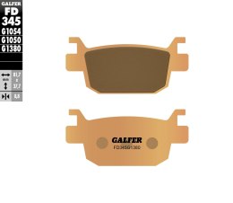 GALFER KLOCKI HAMULCOWE KH415 SPIEK METALICZNY GOLD