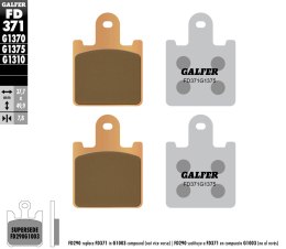 GALFER KLOCKI HAMULCOWE KH417 4 METAL SPORT