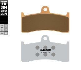 GALFER KLOCKI HAMULCOWE KH424 SPIEK METALICZNY ZŁOTE SPORT BUELL X1/M2 98-0