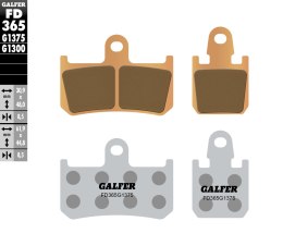 GALFER KLOCKI HAMULCOWE KH442 4 SPIEK METALICZNY