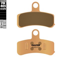 GALFER KLOCKI HAMULCOWE KH457 SPIEK METALICZNY GOLD S