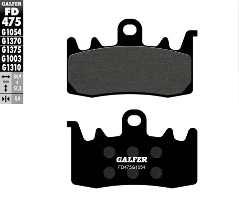 GALFER KLOCKI HAMULCOWE KH630