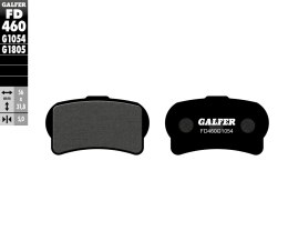 GALFER KLOCKI HAMULCOWE KH644