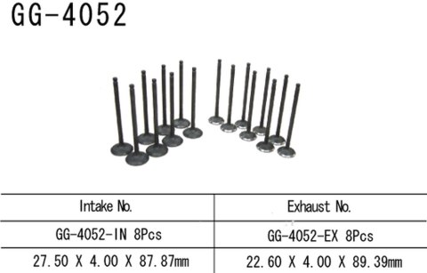 VESRAH ZAWÓR SSĄCY KAWASAKI ZX6RR 04 (ZX600M1 OEM:12004-0006 1SZT.)