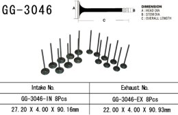 VESRAH ZAWÓR SSĄCY SUZUKI GSXR 600 01-03 (OEM: 12911-39F00 1SZT.)
