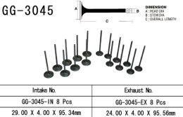VESRAH ZAWÓR SSĄCY SUZUKI GSXR 750 00-03, GSXR 1000 01-04