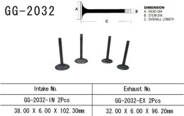 VESRAH ZAWÓR WYDECHOWY HONDA TRX 250EX SPORTRAX 01-08, 250X 09-17 OEM: 1472