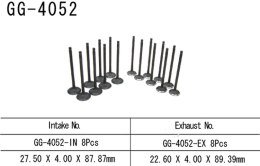 VESRAH ZAWÓR WYDECHOWY KAWASAKI ZX6RR 04 (ZX600M1 OEM: 12005-0011 1SZT.)