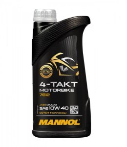MANNOL OLEJ SILNIK 4T MOTORBIKE 10W40 1L ESTER + MA2 SYNTETYK