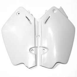 UFO BOCZKI TYLNE HONDA CR 125 91-92, CR 250 90-91, CR 500 91-01 KOLOR BIAŁY