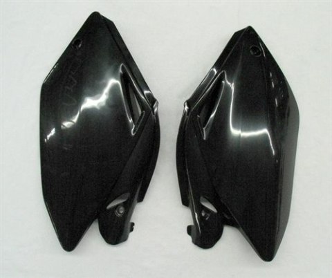 UFO BOCZKI TYLNE HONDA CRF 250R 04-05 BLACK