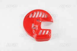 UFO OSŁONA TARCZY HAMULCOWEJ PRZEDNIEJ HONDA CR 250 '89, CR 500 '89 KOLOR CZERWONY (UFO RED) - -