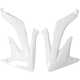 UFO OSŁONY CHŁODNICY HONDA CRF 450R 05-08 WHITE