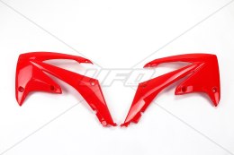 UFO OSŁONY CHŁODNICY HONDA CRF 450R 09-12, CRF 250R 10-13 KOLOR CZERWONY