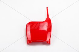 UFO TABLICA NA NUMER STARTOWY HONDA CR 125/250 00-03, CRF 450 02-03 RED