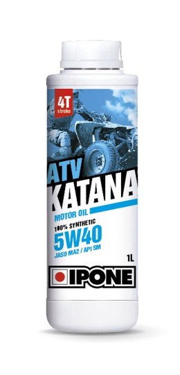 IPONE KATANA ATV 5W40 OLEJ SILNIK 100% SYNTETYK 1L ESTER, MA2 AKC 15