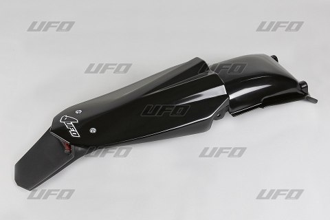 UFO BŁOTNIK TYŁ HUSQVARNA 2T '05-'09, 4T '05-'07 Z LAMPKĄ KOLOR CZARNY