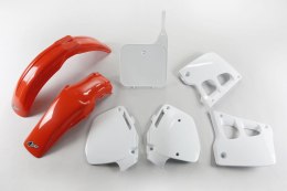 UFO KOMPLET PLASTIKÓW HONDA CR 125 91-92, 250 90-91 OEM RED/BIAŁY HO097E999
