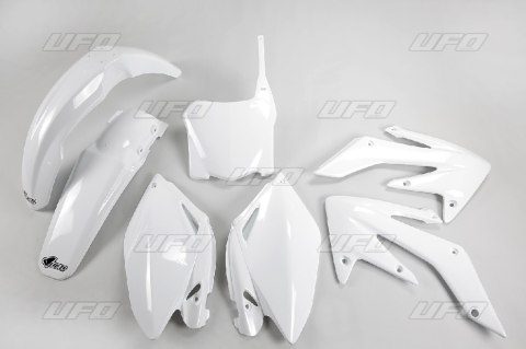UFO KOMPLET PLASTIKÓW HONDA CRF 250R 08-09 WHITE