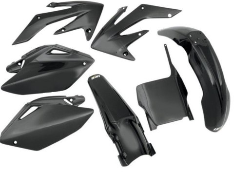 UFO KOMPLET PLASTIKÓW HONDA CRF 250R 11-13, CRF 450R 11-12 BLACK HO114E001