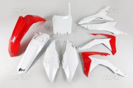 UFO KPL PLASTIKÓW HONDA CRF 250R 14-17, 450R 13-16 Z OSŁONAMI FILTRA POWIET