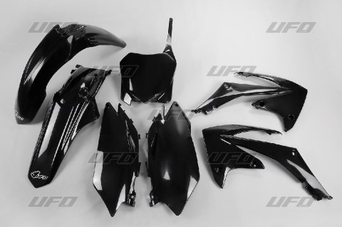 UFO KOMPLET PLASTIKÓW HONDA CRF 450 R 09-10, CRF 250 10 UNI BLACK HO113E001