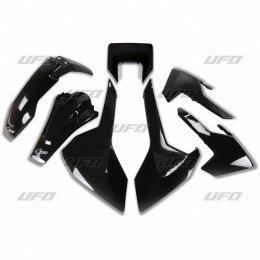 UFO KOMPLET PLASTIKÓW HUSQVARNA TX/TE/FE '17-'19 Z OSŁONĄ LAMPY BLACK