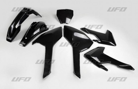 UFO KOMPLET PLASTIKÓW HUSQVARNA TC/FC 125/250/300/350/450 '16-'18 BLACK