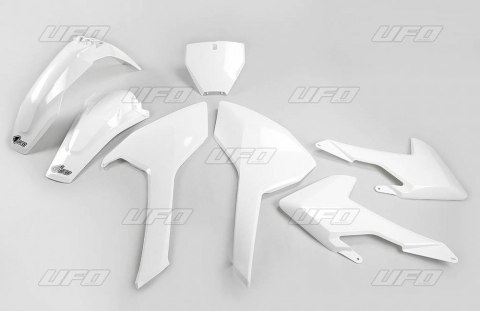UFO KOMPLET PLASTIKÓW HUSQVARNA TC/FC 125/250 WHITE