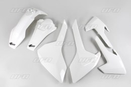 UFO KPL PLASTIKÓW HUSQVARNA TE/TX 125/250/300 17-19, FE 250/350/450/501 17-19 KOLOR BIAŁY HU618E041