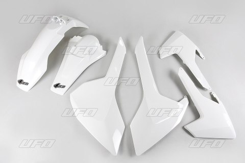 UFO KPL PLASTIKÓW HUSQVARNA TE/TX 125/250/300 17-19, FE 250/350/450/501 17-19 KOLOR BIAŁY HU618E041