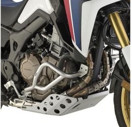 KAPPA GMOLE OSŁONY SILNIKA HONDA CRF 1000L AFRICA TWIN 16-19 STAL NIERDZ.
