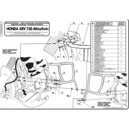 KAPPA GMOLE OSŁONY SILNIKA HONDA XRV 750 93-02