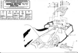 KAPPA STELAŻ KUFRÓW BOCZNYCH MONOKEY HONDA XRV 750 AFRICA TWIN 93-02 -RÓWNI