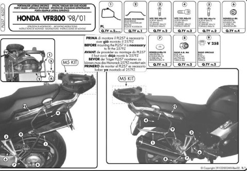 KAPPA STELAŻ KUFRÓW BOCZNYCH MONOKEY HONDA VFR 800