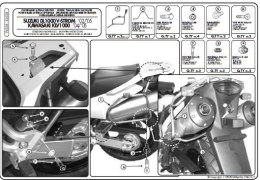 KAPPA STELAŻ KUFRÓW BOCZNYCH MONOKEY SUZUKI DL 1000 V-STROM 02-11, KAWASAKI