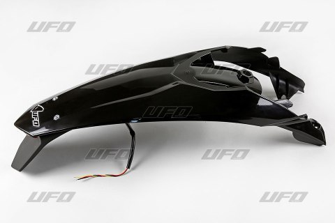 UFO BŁOTNIK TYŁ KTM SX/SXF 11-13 Z LAMPĄ KOLOR CZARNY ENDURO Z LAMPKĄ LED