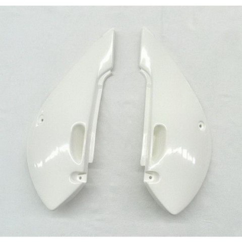 UFO BOCZKI TYLNE KAWASAKI KXF 250 09-12 WHITE