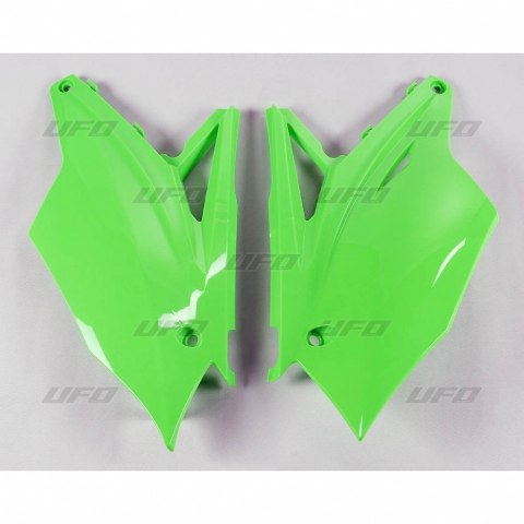 UFO BOCZKI TYLNE KXF 250 17-19, KXF 450 16-18 FLUO