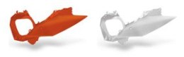 UFO BOCZKI TYLNE KTM SX/SXF 11-15,EXC 12-15 BIAŁE