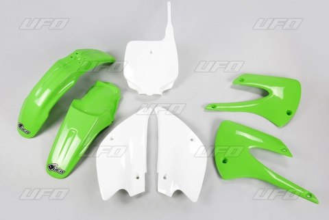 UFO KOMPLET PLASTIKÓW KAWASAKI KX 85 '01-'13 RESTYLING KOLOR OEM