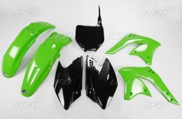 UFO KOMPLET PLASTIKÓW KAWASAKI KXF 250 08 UNI OEM ZIELONY/BLACK KA210E999