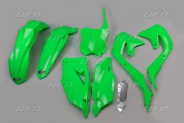 UFO KOMPLET PLASTIKÓW KAWASAKI KXF 250 21, 450 19-21 GREEN FLUO KA227AFLU