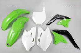 UFO KOMPLET PLASTIKÓW KAWASAKI KXF 450 06 KOLOR OEM ZIELONY/BIAŁY KA205E999
